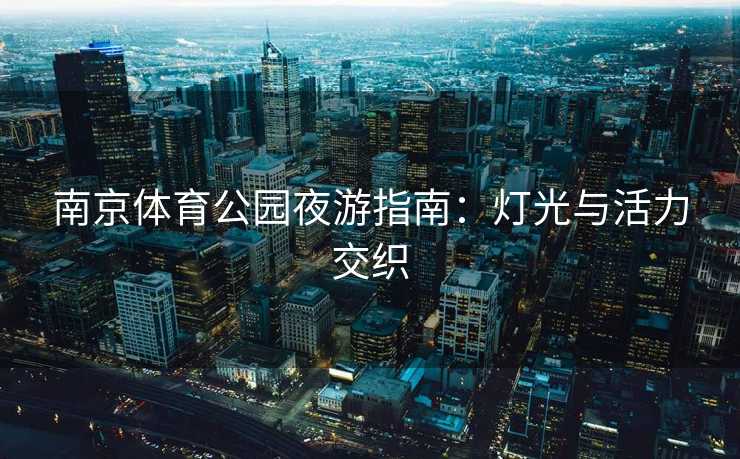南京体育公园夜游指南：灯光与活力交织