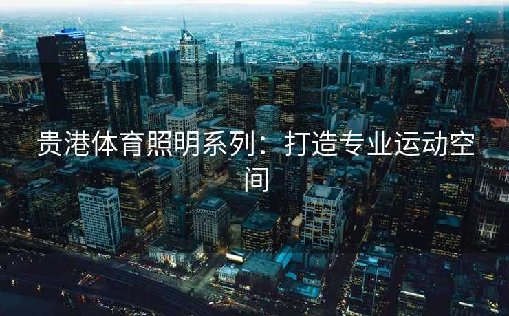贵港体育照明系列：打造专业运动空间