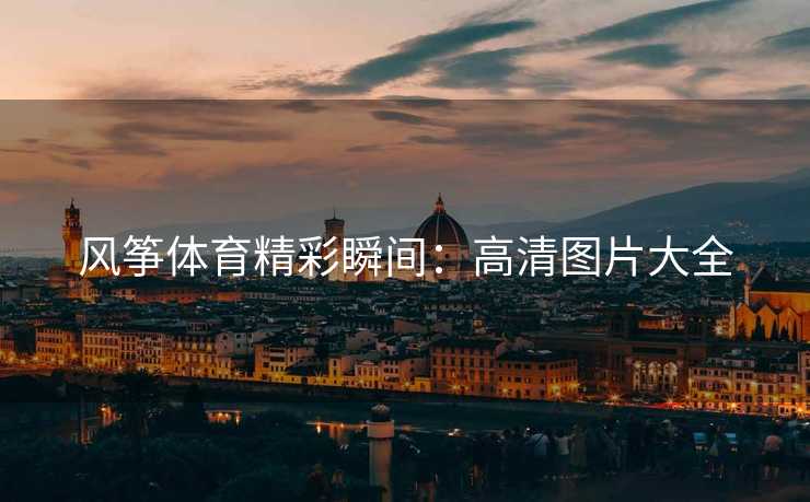 风筝体育精彩瞬间：高清图片大全
