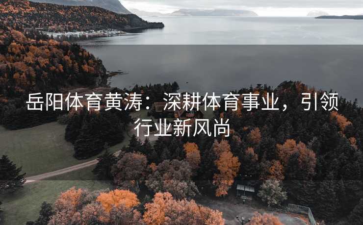 岳阳体育黄涛：深耕体育事业，引领行业新风尚