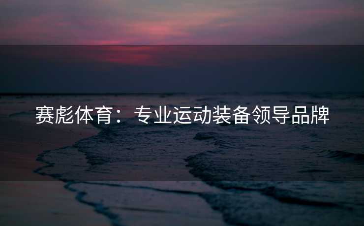 赛彪体育：专业运动装备领导品牌