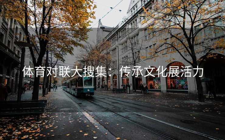 体育对联大搜集：传承文化展活力