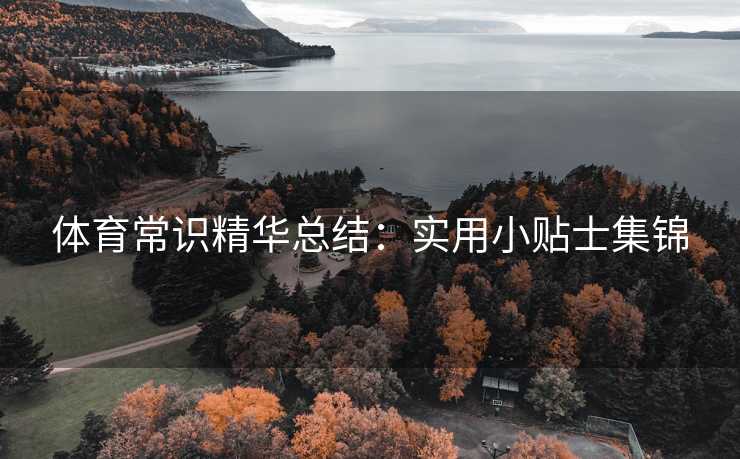 体育常识精华总结：实用小贴士集锦