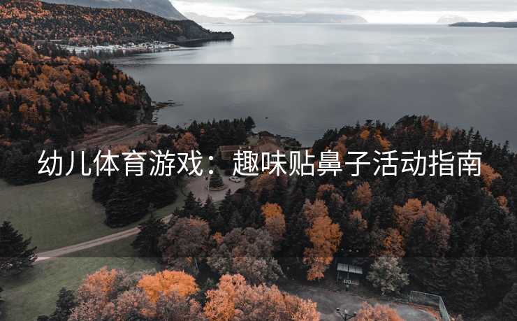 幼儿体育游戏：趣味贴鼻子活动指南
