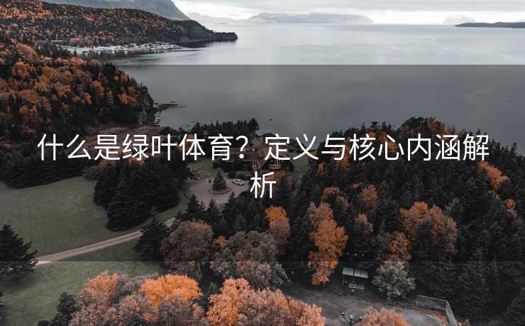 什么是绿叶体育？定义与核心内涵解析