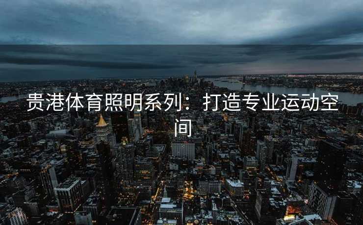 贵港体育照明系列：打造专业运动空间