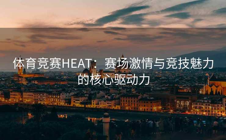 体育竞赛HEAT：赛场激情与竞技魅力的核心驱动力