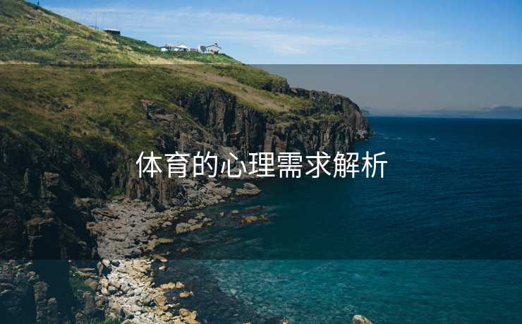 体育的心理需求解析