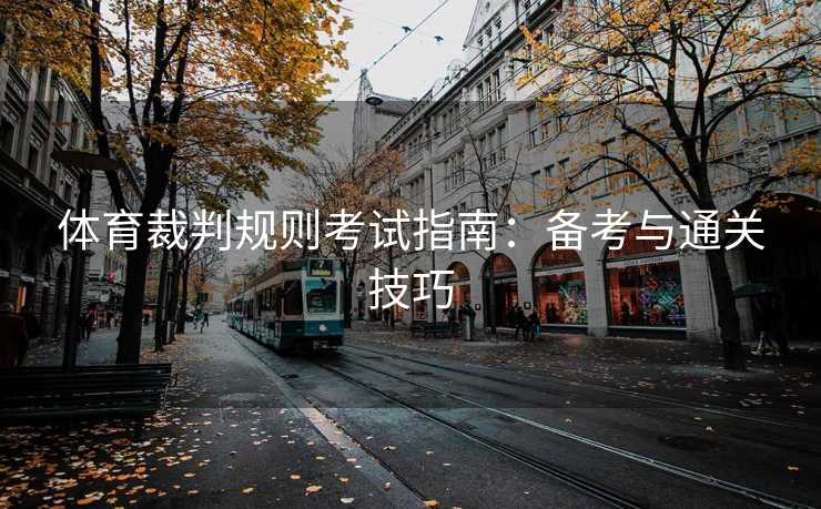 体育裁判规则考试指南：备考与通关技巧