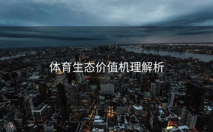 体育生态价值机理解析