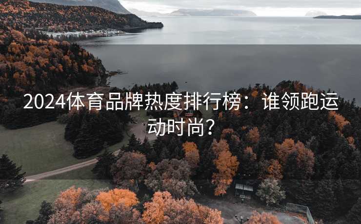 2024体育品牌热度排行榜：谁领跑运动时尚？