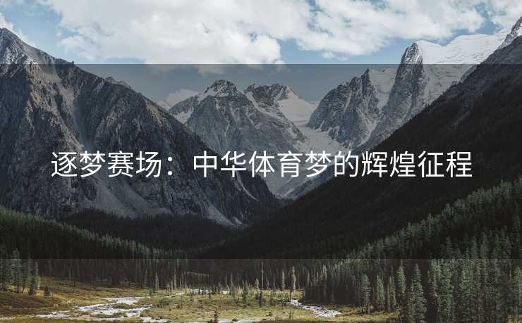 逐梦赛场：中华体育梦的辉煌征程