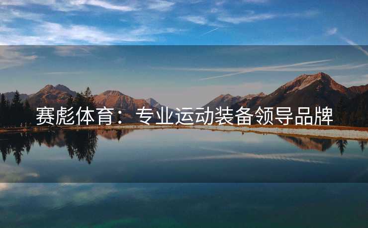 赛彪体育：专业运动装备领导品牌