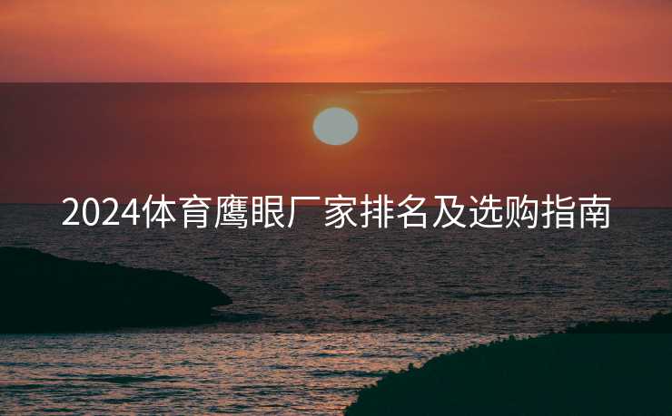2024体育鹰眼厂家排名及选购指南