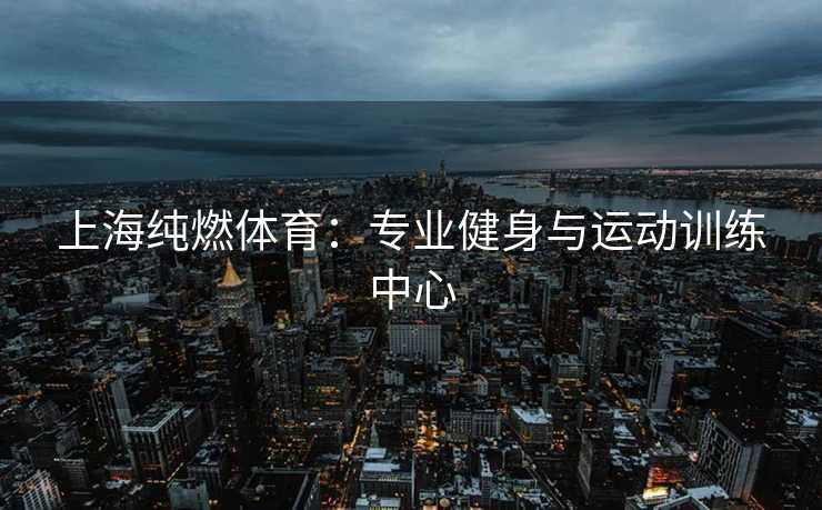 上海纯燃体育：专业健身与运动训练中心